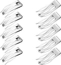 Chinco Silver 24 Pcs Double Grip Hair Metal Snap Clips,2 Inch by Chinco