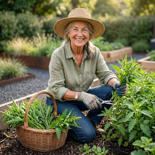 350 Epazote Seeds – Semilla de Epazote Chenopodium ambrosioides (Dysphania ambrosioides) Mexican Herb Seeds for Planting, Outdoor Garden & Containers - Image 4