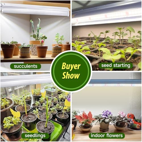 T5 Grow Lights for Seed Starting, 10W x2, Grow Lights for Indoor Plants - Image 4