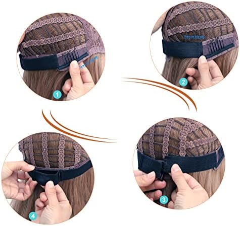 Adjustable Elastic Bands Straps For Wigs (Black/6pcs) - Image 5