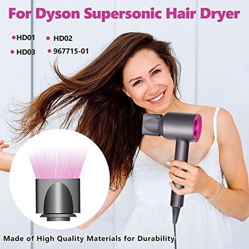 Smoothing Nozzle Tools Attachment for Dyson Supersonic Hair Dryer HD01 HD02 HD03 967715-01 - Image 2