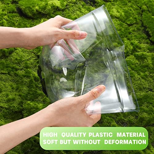 20 Pack Garden Cloches for Plants Clear Bell Covers 7.3x6.7 Inch - Image 3