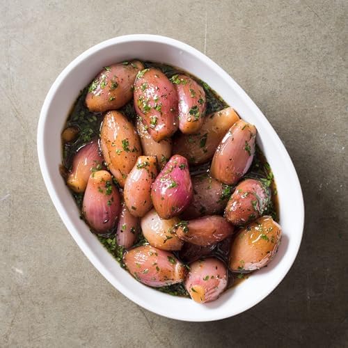 TomorrowSeeds - Monique French Shallot Sets (Bulbs) - 1/2 Pound - for 2025 Planting Seeds Semi-Long F1 Echalote Banana Ulle Mooseer Red Onion Set Scallion Vegetable Grow Your Own - Image 5