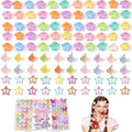 120 PCS Mini Hair Clips Girls Hair Accessories Matte Claw Clips by Lizioo
