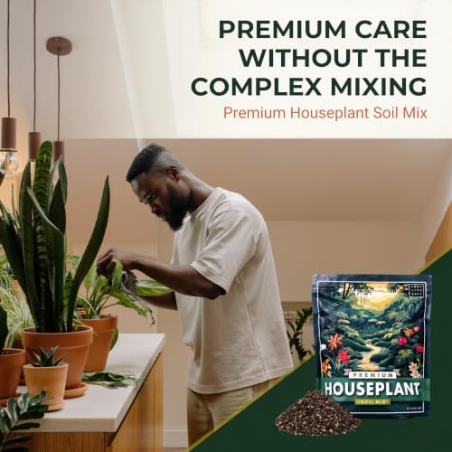 Agralife Houseplant Soil 4 Quarts Premium Organic Mix for Indoor Plants - Image 3
