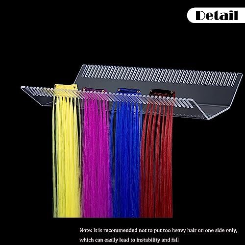 Acrylic Hair Extension Stand. Wigs Display Rack Stand - Image 3