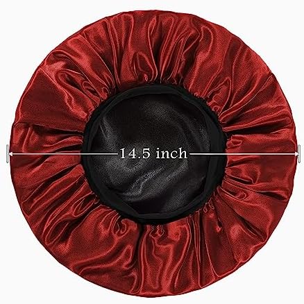 2pcs Satin Silk Hair Bonnet for Sleeping, Sleep Bonnets for Women - Image 5