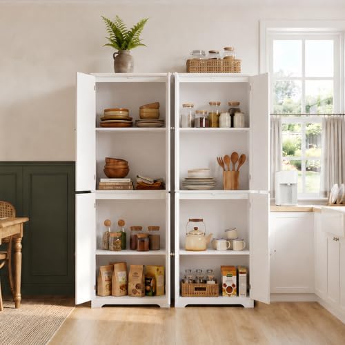ChooChoo Bathroom Floor Cabinet with Adjustable Shelves - Image 6