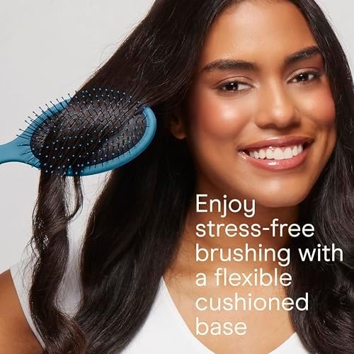 Conair Hair Brush Set, Detangling, Beige, Navy, Coral, 3 Count Full Size (Pack of 8) - Image 4