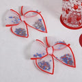 July 4th Patriotic Bows for Girls,Mesh Tulle Fable Hair Bow Clips Gift,4in by Miroksh
