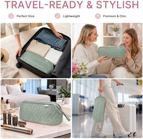 Leudes Hair Dryer Tools Travel Bag for Shark Flex Style Case Air Wrap - Image 6