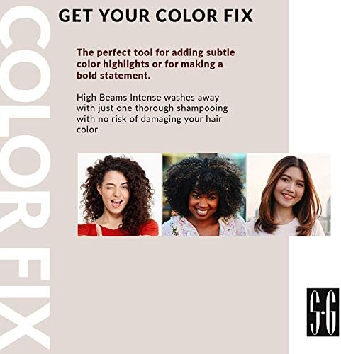 High Beams Intense Spray-On Hair Color -Burgandy - 2.7 Oz - Add Temporary Color Highlight to Your Hair Instantly - Great for Streaking, Tipping or Frosting - Washes out Easily (Pack of 2) - Image 3