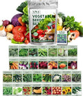 14,500+ Vegetable & Fruit Seeds - 33 Heirloom Varieties for a Bountiful Garden - Grow Tomatoes, Lettuce, Beans, More - Easy Garden Starter Kit - Planting Instructions by seedsofstrength