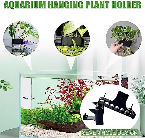 2PC 7 Holes Upgraded Aquarium Plant Holder, Aquatic Plants Cup for Tank - Image 5