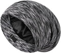 LULUSILK Mulberry Silk Bonnet for Sleeping Women & Men, Assorted Dark Grey by LULUSILK