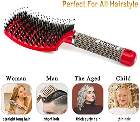 Pain-Free Detangling Brush for Women & Kids, Wet & Dry Hair, All Hair Types - Image 5