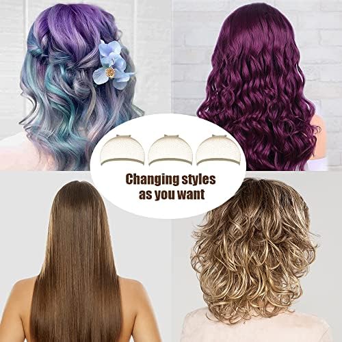 MORGLES Mesh Wig Caps 6 Pack, Closed End Beige Hair Nets for Women Men - Image 7