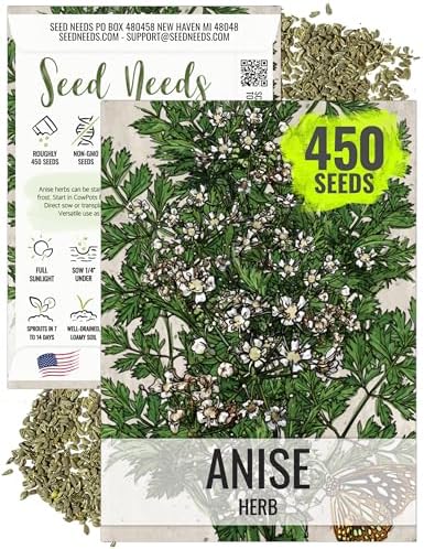 Seed Needs Anise Seeds to Plant an Herb Garden - 1 Pack by SeedNeeds