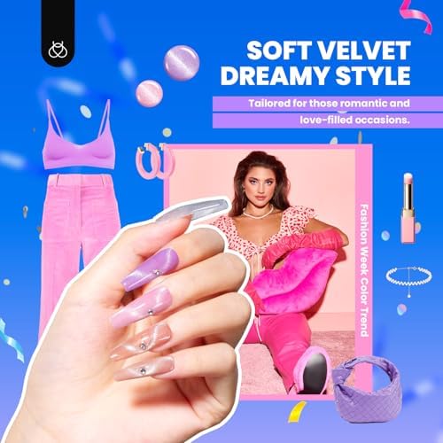 Beetles Cat Eye Gel Nail Polish Set, 20 Colors Fall Cat Eye Gel Nail Kit - Image 5