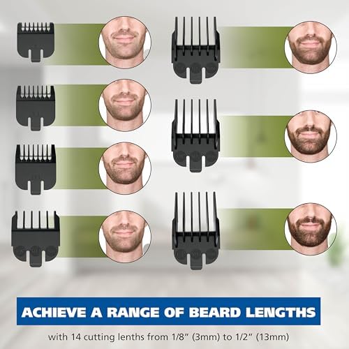 Wahl Groomsman Rechargeable Beard Trimmer Kit & Bonus Battery Nose Trimmer - Image 4