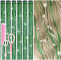 Hair Tinsel Clip in Green Fairy Hair Tinsel Kit by Rootoofocusesonthesecretstoenhancingwomensbeauty
