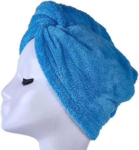 YYXR Microfiber Quick Drying Hair Towel Wrap - Super Absorbent Drastically Reduce Hair Drying Time - Image 5