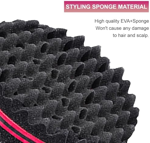 Big Holes Twist Sponge, Magic Brush for Afro Curls (1 PACK) - Image 2