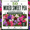 Garden Seeds for Planting, 50 Sweet Pea by CZGrain