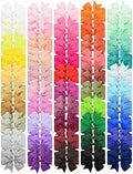 Choicbaby 100PCS 3 Inch Hair Bows for Girls Toddler Hair Accessories by choicbaby