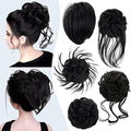 HMD 5 Pieces Messy Hair Bun Hairpiece Tousled Updo for Women by HMD