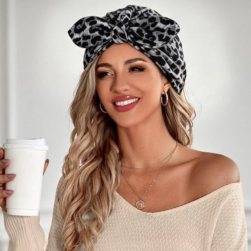 Ababalaya Satin Lined Beanies for Women Chemo Headwear Sleep Cap - Image 5