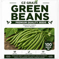 100 Premium Non-GMO Seed Collection, Green Beans by CZGrain