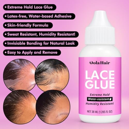 Dolahair Lace Melting Spray Kit for GlueLess Wigs Bond Adhesive Glue Spray - Image 5