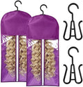 Wig Storage Dust-proof Wig Bag Storage for Multiple Wigs with Hanger Wig Stand Hair Extensions, Wigs & Accessories by AIHOPESTO
