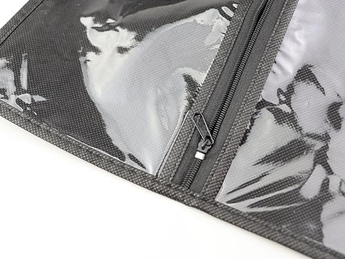 Full Shine Hair Extension Storage Bag, Black, 1 PCS - Image 3