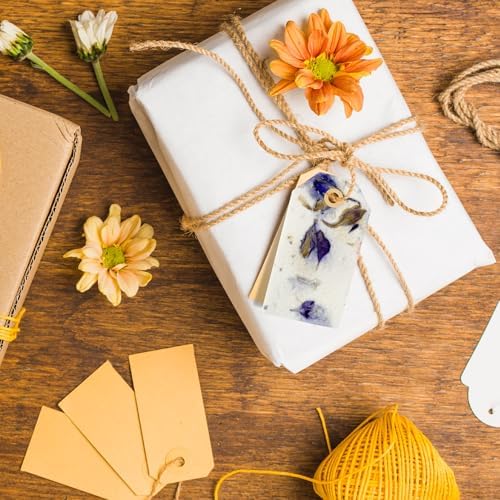 50 Purple Plantable Seed Paper Tags with Wildflower Seeds - Image 7