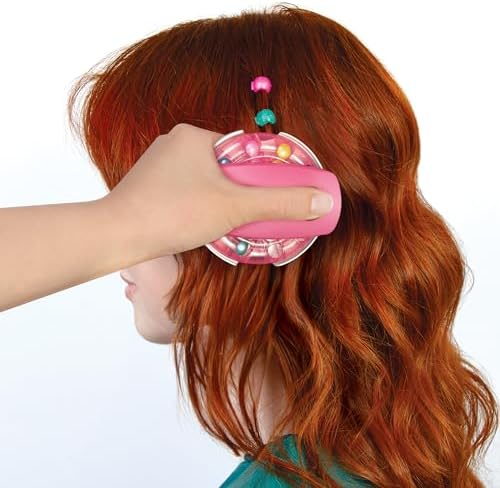 Snap N' Glam Hair Styling Set - Create Unique Styles with 100 Reusable Bead Clips, Gems & Accents - Great for All Hair Types - Easy to Use, Remove, and Reuse - Fun Gift for Girls Ages 8+ Make it Real - Image 6