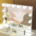 BEAUTME Vanity Mirror with Lights, Touch Control, 28.3 x 21.3 Inch White by BEAUTMEDirect