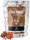 Soeos Star Anise, Star Anise Whole, Anise Seeds, NON-GMO Verified，4 Ounce by SOEOS
