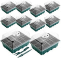 Mr. Pen- Seed Starter Tray Kits, 6.6"x4.6", 10 Set, Total 120 Cells by MrPen