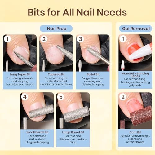 Beetles LuliCore Polka Gel Nail Kit with Nail Drill - 32 Color Fall Nails - Image 4
