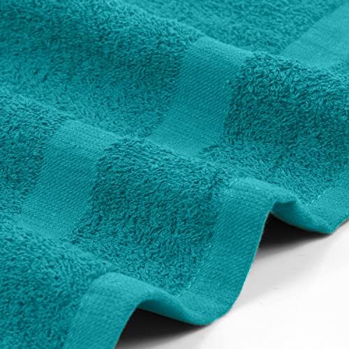 Utopia Towels Salon Towels, Pack of 24, 16x27 in, 100% Cotton, Turquoise - Image 4