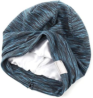 Kids Beanie Sleep Hats Bonnet for Child Curly Frizzy Hair Daily - Image 5