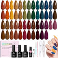 Beetles Fall Gel Polish Set, Fall Passage Collection, 25 Autumn Colors by beetlesGelPolish