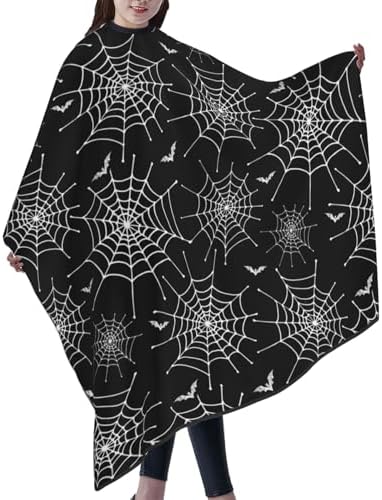 Skull Vintage Hair Cutting Barber Cape Hair Salon and Dyeing Styling Cloth for Women/Men - Image 2