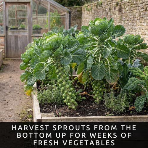 Long Island Brussels Sprouts Seeds | Sweet Heirloom Variety | 100 Seeds - Image 5