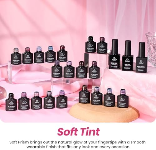 Beetles Soft Tint Nude Gel Nail Polish Set, 20 Colors Jelly Gel Polish Kit - Image 6