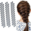 6PCS Hair Braiding Tool Hair Styling Accessories Kit Womens Hair Styling Clip DIY French Hair Braiding Tool Roller Bun Maker French Centipede Braiders Hairstyle Braid Tool for DIY Hairstyle Favors by Unknown
