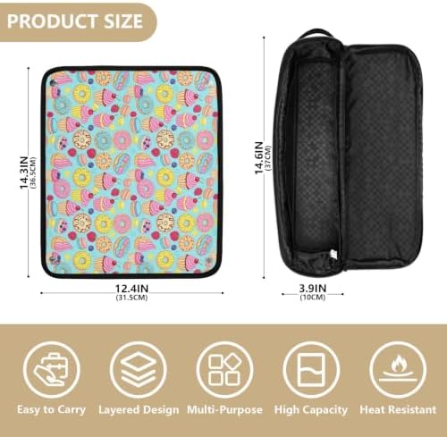 Yuiboo Hair Straightener Travel Bag with Heat Resistant Mat - Image 4