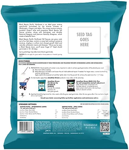 Jonathan Green Black Beauty Pacific Northwest Grass Seed Mixture - 7 lb - Image 2